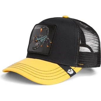 Petten gebogen zwart snapback Deadly Sport The Farm van...