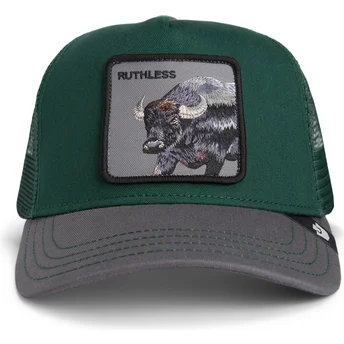 Petten gebogen meerkleurig snapback Ruthless Two-Tone Buffalo Sport The Farm van Goorin Bros.