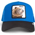 petten-gebogen-blauw-snapback-the-beast-sport-the-farm-van-goorin-bros