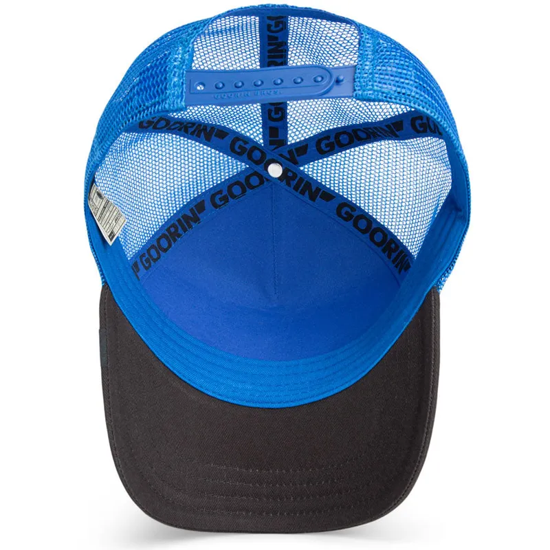 petten-gebogen-blauw-snapback-the-beast-sport-the-farm-van-goorin-bros