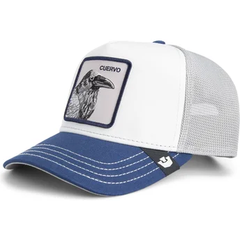 Petten gebogen meerkleurig snapback Tri Tone The Farm van Goorin Bros.