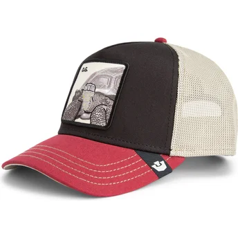 Petten gebogen meerkleurig snapback OG Tri Tone The Farm van Goorin Bros.