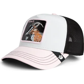 Petten gebogen meerkleurig snapback GOAT Tri Tone The Farm van Goorin Bros.