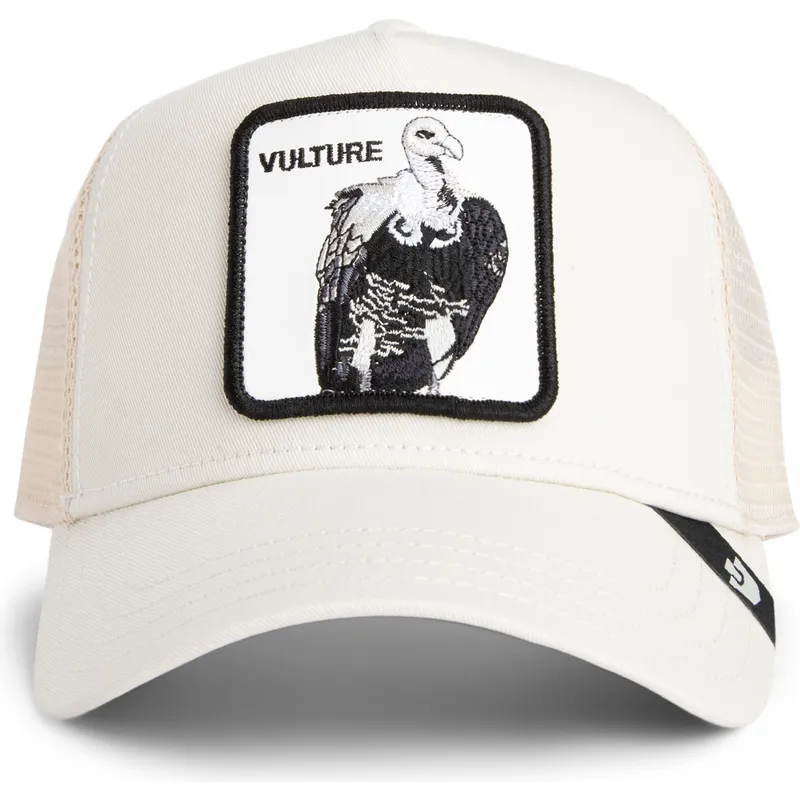 petten-gebogen-wit-snapback-vulture-grit-the-farm-van-goorin-bros