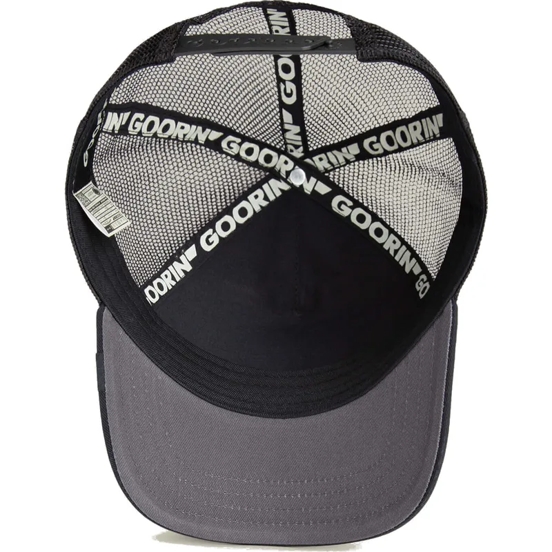 petten-gebogen-zwart-snapback-freedom-grit-the-farm-van-goorin-bros