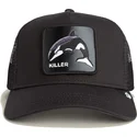 petten-gebogen-zwart-snapback-killer-the-farm-van-goorin-bros