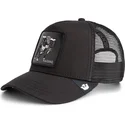 petten-gebogen-zwart-snapback-raging-the-farm-van-goorin-bros