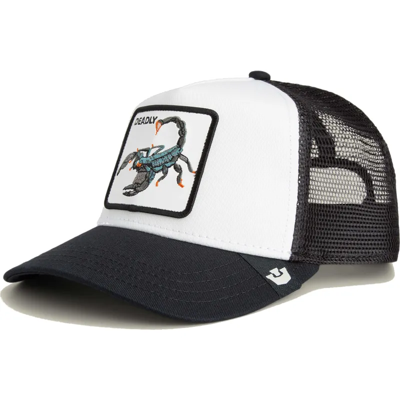 petten-gebogen-zwart-snapback-deadly-the-farm-van-goorin-bros
