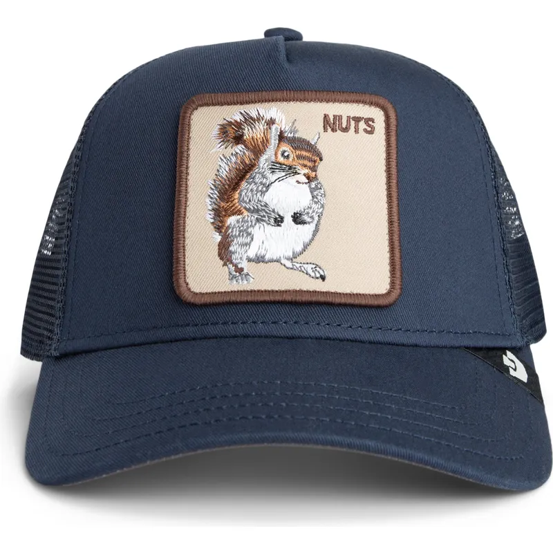 petten-gebogen-marineblauw-snapback-nuts-the-farm-van-goorin-bros petten-gebogen-marineblauw-snapback-nuts-the-farm-van-goorin-bros