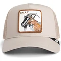 petten-gebogen-beige-snapback-goat-the-farm-van-goorin-bros