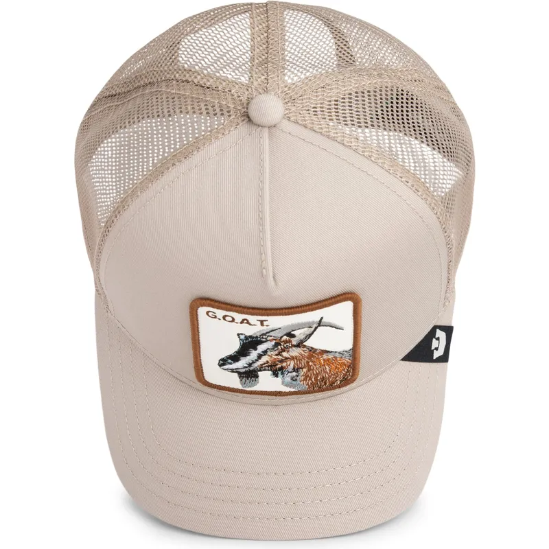 petten-gebogen-beige-snapback-goat-the-farm-van-goorin-bros