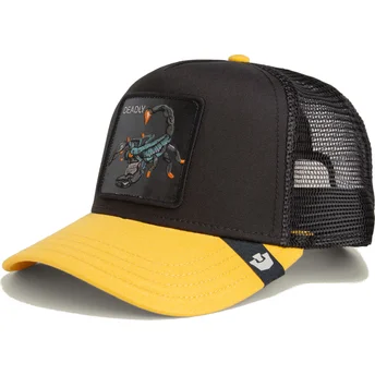 Petten gebogen meerkleurig snapback voor kinderen Deadly Mini The Farm van Goorin Bros.