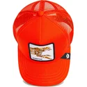 petten-gebogen-oranje-snapback-voor-kinderen-the-nonstop-mini-the-farm-van-goorin-bros