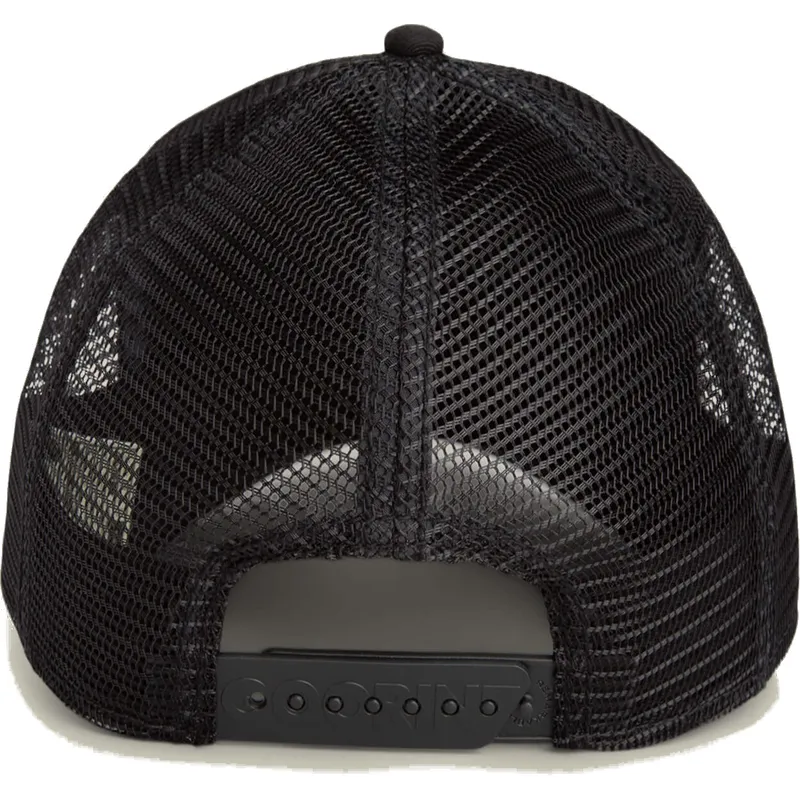 petten-gebogen-zwart-snapback-voor-kinderen-the-queen-mini-the-farm-van-goorin-bros