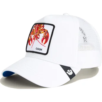 Petten gebogen wit snapback voor kinderen Lemme Cook Mini...