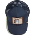 petten-gebogen-marineblauw-snapback-voor-kinderen-nuts-mini-the-farm-van-goorin-bros