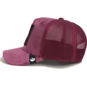 petten-gebogen-rood-snapback-savage-tiger-velour-the-farm-van-goorin-bros