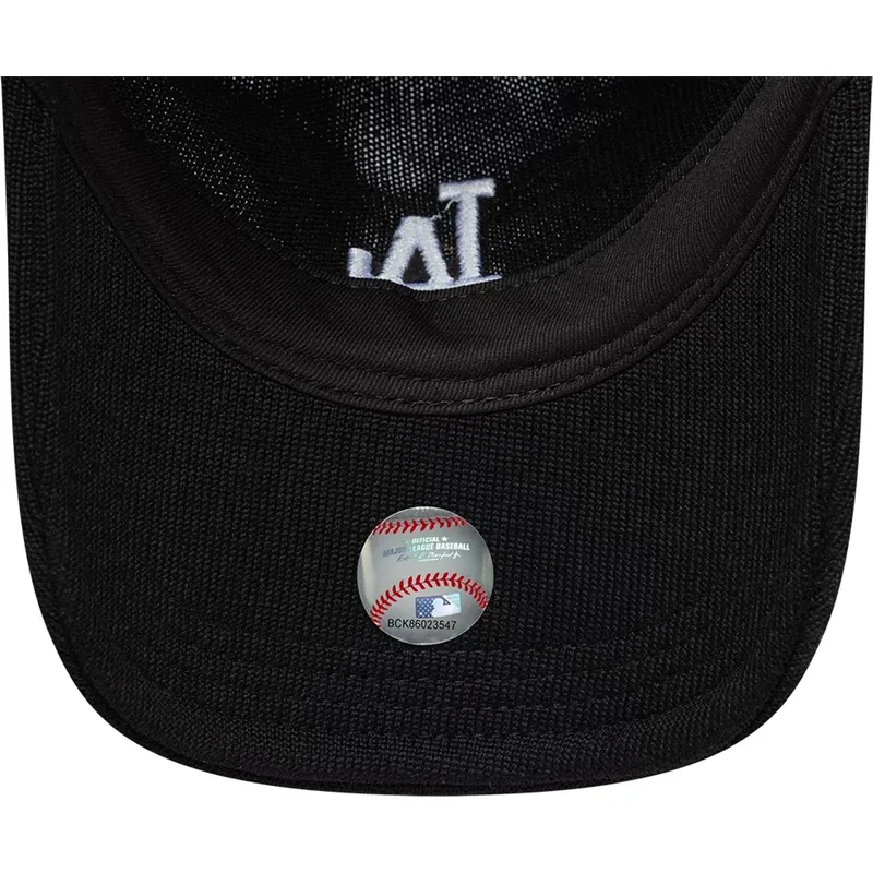 petten-gebogen-zwart-verstelbaar-9twenty-merino-wool-van-los-angeles-dodgers-mlb-van-new-era