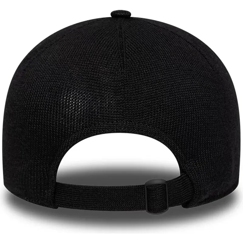petten-gebogen-zwart-verstelbaar-9twenty-merino-wool-van-los-angeles-dodgers-mlb-van-new-era