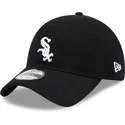 petten-gebogen-zwart-verstelbaar-9twenty-merino-wool-van-chicago-white-sox-mlb-van-new-era