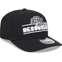 petten-gebogen-zwart-snapback-9seventy-stretch-snap-stated-van-los-angeles-kings-nhl-van-new-era