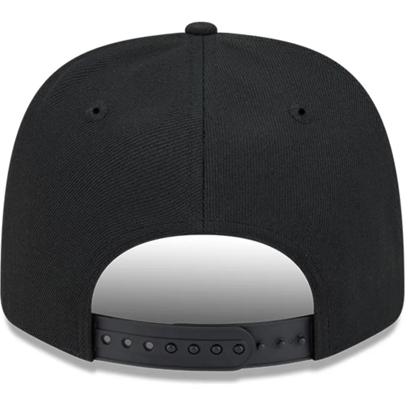 petten-gebogen-zwart-snapback-9seventy-stretch-snap-stated-van-los-angeles-kings-nhl-van-new-era