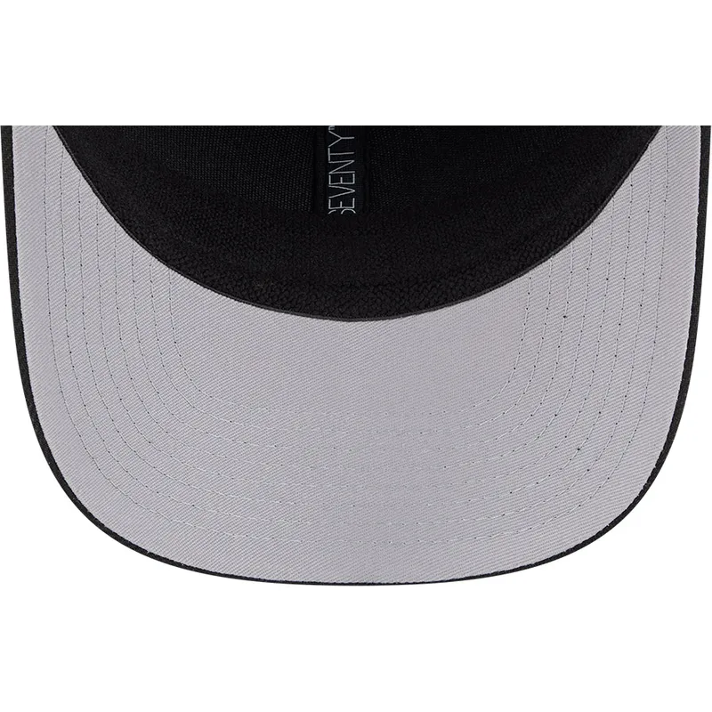 petten-gebogen-zwart-snapback-9seventy-stretch-snap-stated-van-los-angeles-kings-nhl-van-new-era
