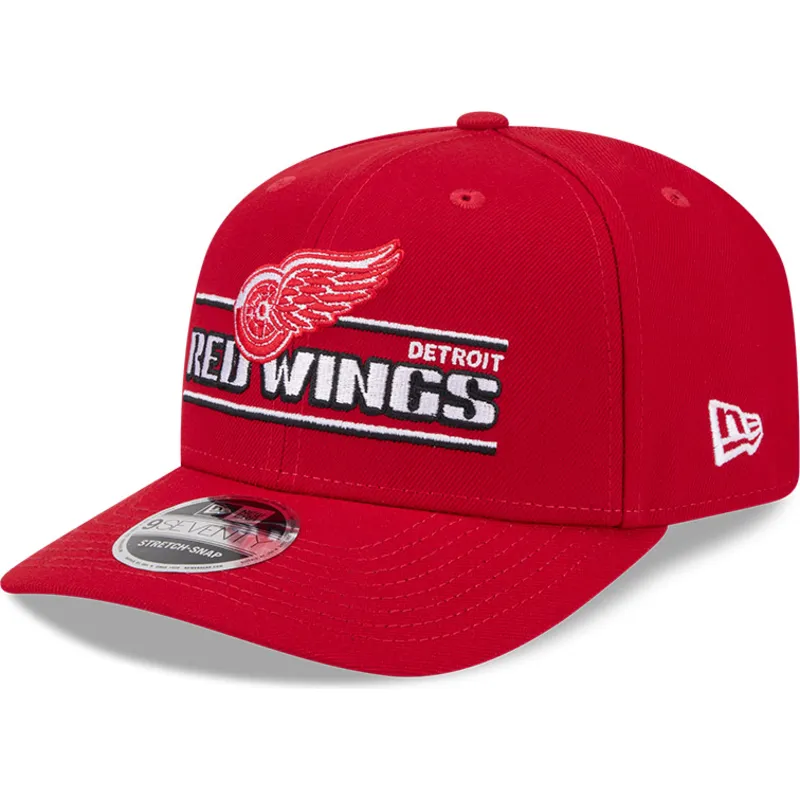 petten-gebogen-rood-snapback-9seventy-stretch-snap-stated-van-detroit-red-wings-nhl-van-new-era petten-gebogen-rood-snapback-9seventy-stretch-snap-stated-van-detroit-red-wings-nhl-van-new-era