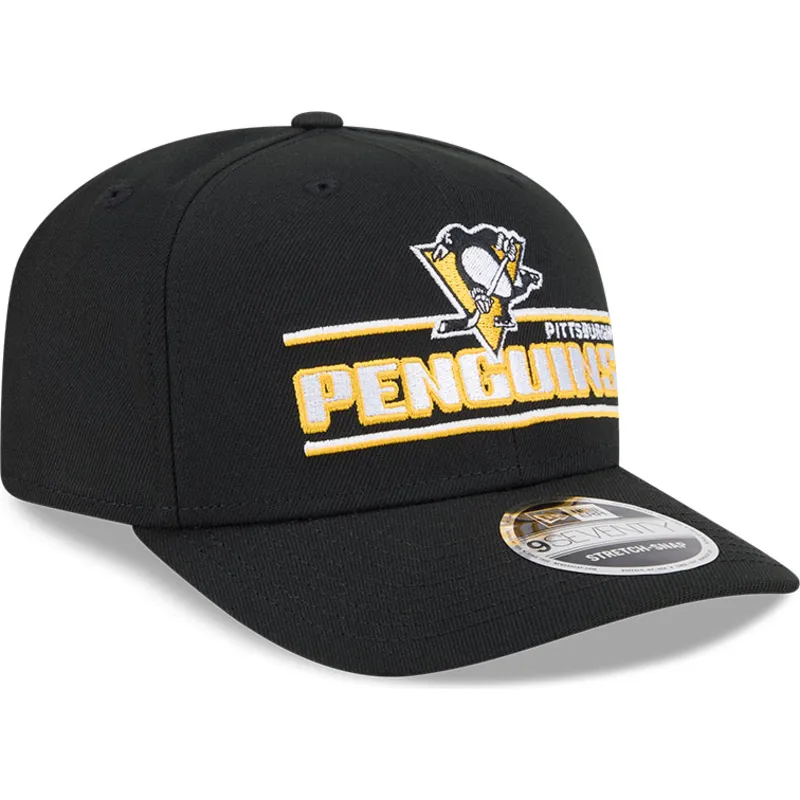 petten-gebogen-zwart-snapback-9seventy-stretch-snap-stated-van-pittsburgh-penguins-nhl-van-new-era