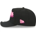petten-gebogen-zwart-snapback-9fifty-a-frame-neon-van-oakland-athletics-mlb-van-new-era