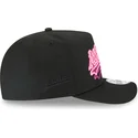 petten-gebogen-zwart-snapback-9fifty-a-frame-neon-van-oakland-athletics-mlb-van-new-era