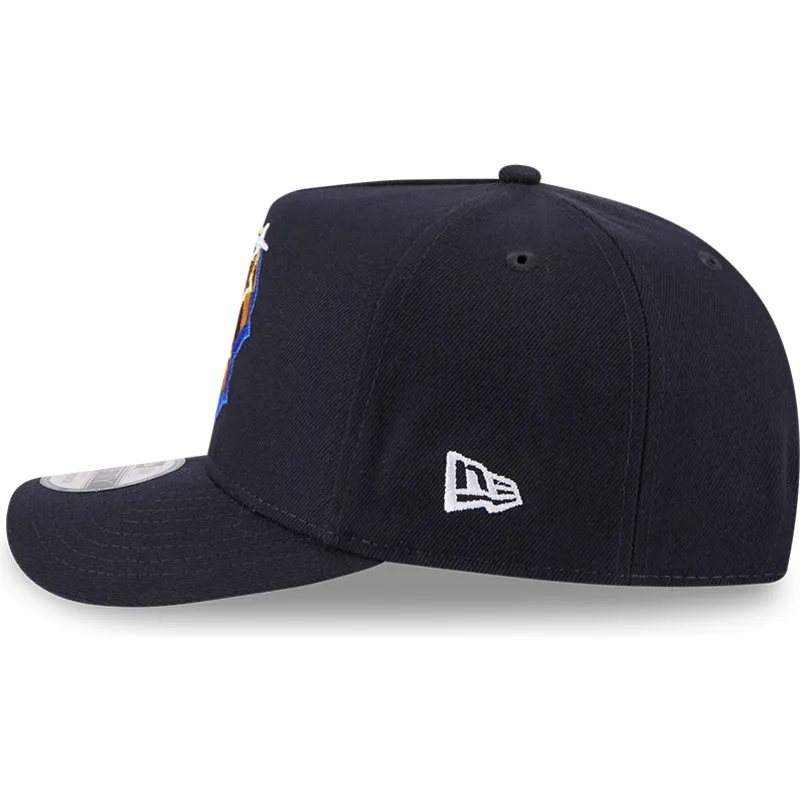 petten-gebogen-marineblauw-snapback-9fifty-a-frame-emblem-van-boston-red-sox-mlb-van-new-era