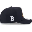 petten-gebogen-marineblauw-snapback-9fifty-a-frame-emblem-van-boston-red-sox-mlb-van-new-era