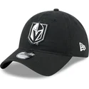 petten-gebogen-zwart-verstelbaar-9twenty-stamp-van-vegas-golden-knights-nhl-van-new-era