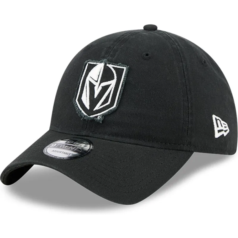 petten-gebogen-zwart-verstelbaar-9twenty-stamp-van-vegas-golden-knights-nhl-van-new-era