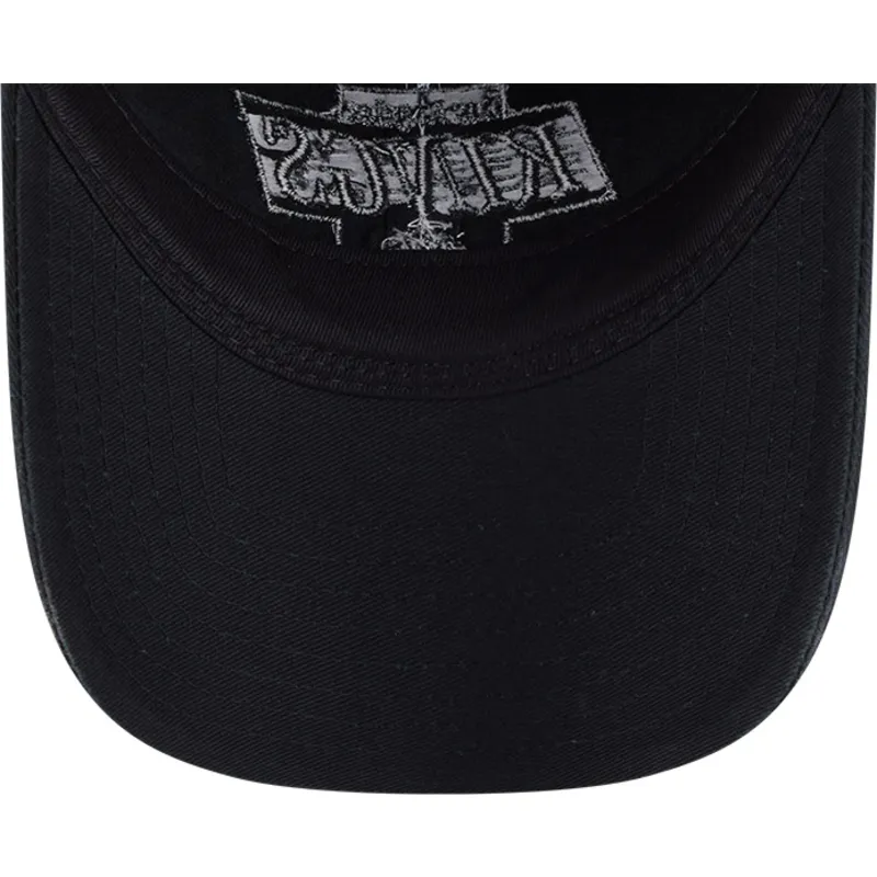 petten-gebogen-zwart-verstelbaar-9twenty-stamp-van-los-angeles-kings-nhl-van-new-era