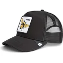 petten-gebogen-zwart-snapback-queen-bee-the-farm-van-goorin-bros