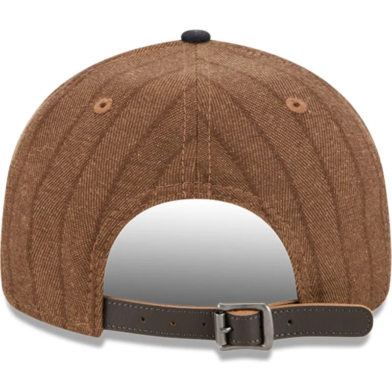 petten-plat-bruin-verstelbaar-9fifty-retro-crown-wool-pinstripe-van-new-york-yankees-mlb-van-new-era