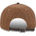 petten-plat-bruin-verstelbaar-9fifty-retro-crown-wool-pinstripe-van-chicago-white-sox-mlb-van-new-era