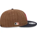 petten-plat-bruin-verstelbaar-9fifty-retro-crown-wool-pinstripe-van-boston-red-sox-mlb-van-new-era