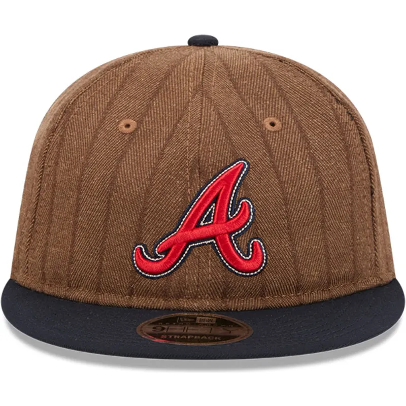 petten-plat-bruin-verstelbaar-9fifty-retro-crown-wool-pinstripe-van-atlanta-braves-mlb-van-new-era petten-plat-bruin-verstelbaar-9fifty-retro-crown-wool-pinstripe-van-atlanta-braves-mlb-van-new-era