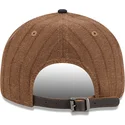 petten-plat-bruin-verstelbaar-9fifty-retro-crown-wool-pinstripe-van-atlanta-braves-mlb-van-new-era