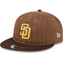 petten-plat-bruin-verstelbaar-9fifty-retro-crown-wool-pinstripe-van-san-diego-padres-mlb-van-new-era