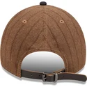 petten-gebogen-bruin-verstelbaar-9twenty-a-frame-wool-pinstripe-van-detroit-tigers-mlb-van-new-era