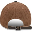petten-gebogen-bruin-verstelbaar-9twenty-a-frame-wool-pinstripe-van-chicago-white-sox-mlb-van-new-era