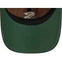 petten-gebogen-bruin-verstelbaar-9twenty-a-frame-wool-pinstripe-van-chicago-white-sox-mlb-van-new-era