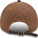 petten-gebogen-bruin-verstelbaar-9twenty-a-frame-wool-pinstripe-van-san-diego-padres-mlb-van-new-era