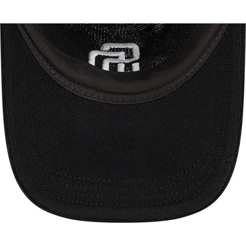 petten-gebogen-zwart-verstelbaar-9twenty-merino-wool-van-san-diego-padres-mlb-van-new-era