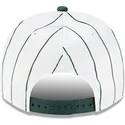 petten-gebogen-wit-snapback-9fifty-a-frame-satin-pinstripe-van-oakland-athletics-mlb-van-new-era