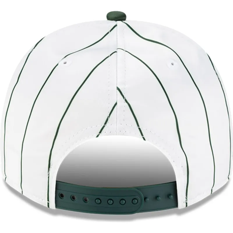 petten-gebogen-wit-snapback-9fifty-a-frame-satin-pinstripe-van-oakland-athletics-mlb-van-new-era